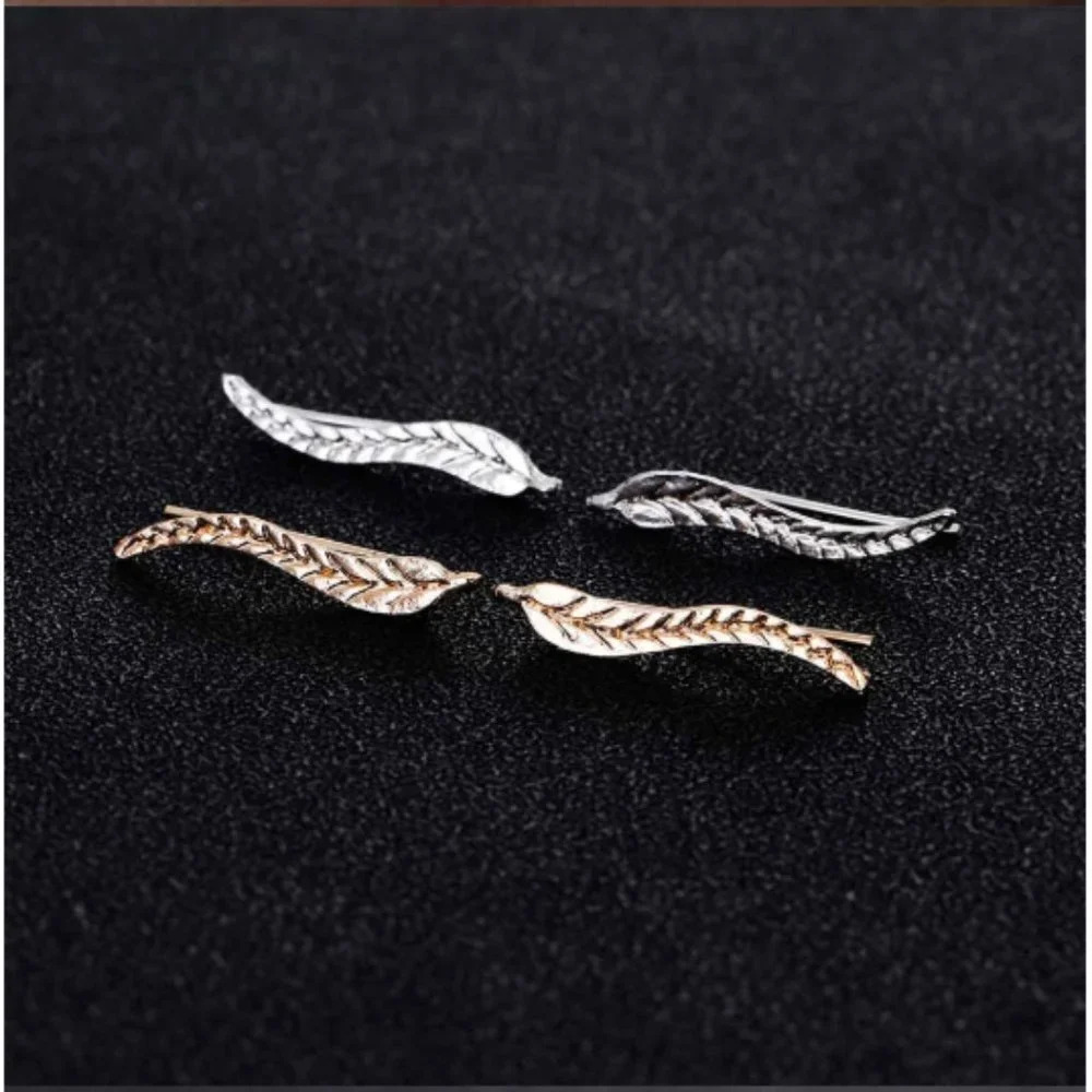“Light As A Feather" Minimalist Cute Stud Earring - Picture 5 of 7